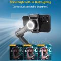 AOCHUAN Gimbal Stabilizer 3-Axis Smart X Pro Professional for Smartphone Wireless Charging OLED Display LED Light Focus Wheel. 