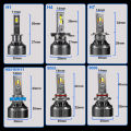 YHKOMS 400W 120000LM H7 H4 LED Headlight Canbus H1 H8 H9 9005 9006 HB3 HB4 H11 Bulb Fog Lamps Bulbs High Low Beam Auto 12V 6000K.