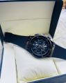 AA Grade Japan Gents Men Boys Casual Party Fashionable Rubber Strap Wrist Watch. 