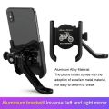 03-H2 High Quality Metal bike Mobile Holder Motorcycle Mobile Phone Bracket Mountain Bike Aluminum Alloy Mobile Phone Holder Mobile Stand. 