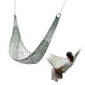 Travel Hammock,Camping Hammock, Outdoor Sport Hammock Green Net Mesh Nylon Sleeping Bed.