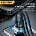 Essage 80W Car Charger USB Type C Dual Port USB Phone Charger PD Fast Charging For iPhone 13 Xiaomi Samsung iPad Laptops Tablets. 