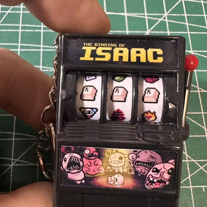 Game%20The%20Binding%20of%20Isaac%20Cosplay%20Key%20Chain%20Fashion%20Black%20Keychain%20Metal%20Keyring%20Backpack%20Decoration%20Party%20Prop%20-%20Image%202