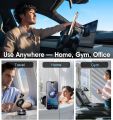 Folding Strong Magnet Magnetic Phone Holder 360° Rotation Desk Car Vacuum Suction Windshield Dashboard Mobile Holder. 