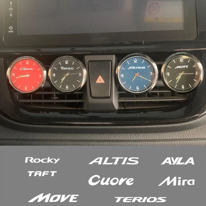 Car Quartz Clock Watch Modified Car Interior Electronic Quartz Watch For Daihatsu Altis Atrai Boon Move Copen Cuore Hijet Taft