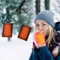 USB Clothes Heater Pad Electric Heating Pad 2 in 1 Winter Heating Pad Electric Heating Sheet Heating Warmer Pad For Vest Jacket. 