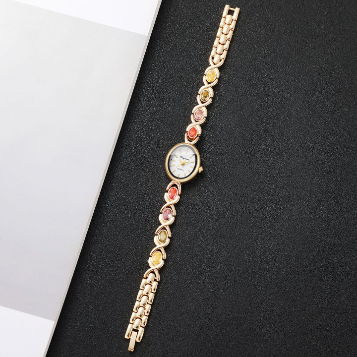 Elegant%20Diamond%20Bracelet%20Strap%20Women%20Watches%20Ladies%20Oval%20Dial%20Analog%20Quartz%20Wristwatch%20Reloj%20Mujer%20Girls%20Clock%20(Without%20Box)%20-%20Image%205
