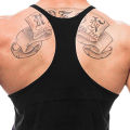 Gym Fitness Bodybuilding Muscle Tank Tops Summer Cotton Breathable Sleeveless Y-back T-shirt Mens Sport Workout Muscle Vests. 