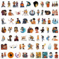 60Pcs Anime Percy Jackson Graffiti Stickers Phone Case Computer Guitar Skateboard Suitcase DIY Decorative Adhesive Sticker. 