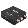 AV to HDMI converter HDMI video adapter monitoring set top box to tv high definition adapter. 