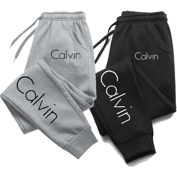 Casual Printed Sports Running Trousers Men Women Autumn Drawstring Long Pants Fitness Solid Sweatpants Unisex Gym Wear