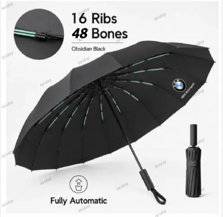 BMW Umbrella 16 rib (16K-48 Bones Full auto open & close)