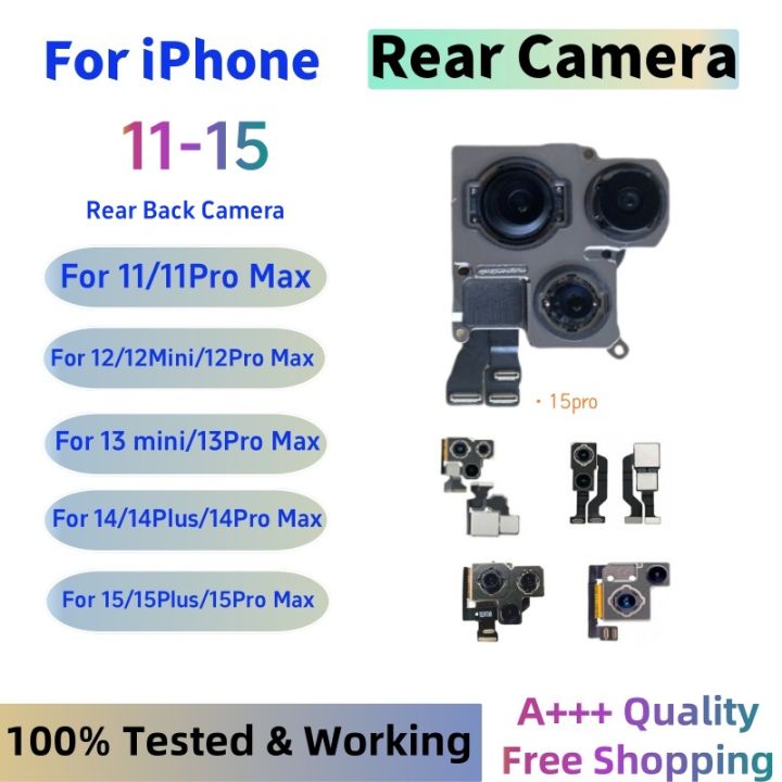 Tested Main Lens Flex Cable Camera module For iPhone 11 12 mini 13 Pro ...