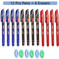 100Pcs/Set Erasable Refill Erasable Pens Gel Pen Sketch Writing Stationery for Notebook School Office Supplies Cute Kids Pencil. 