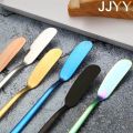 Butter Knife Cheese Cutter with Hole Stainless Steel Cheese Dessert Knife Cream Wipe Cream Bread Jam Tools Kitchen Gadget Knives. 