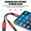 2in1 USB C To 3.5mm Headphone Jack Adapter Type C PD 60W Charge Audio Aux Adaptor for Ipad Pro Samsung S20 Ultra Xiaomi Huawei. 