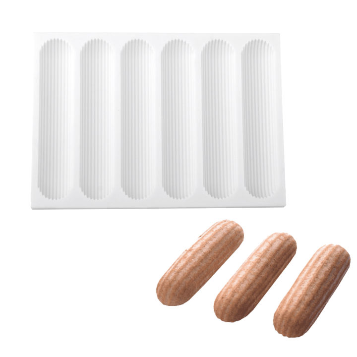 6-Cells%20Chocolate%20Eclair%20Dessert%20Bakeware%20Long%20Strip%20Puffs%20Baking%20Mold%20Finger%20Shaped%20Puff%20Pastry%20Mold%20Kitchen%20Silicone%20Bakeware%20-%20Image%202