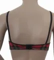 Check Plaid Bra. Non wired non padded. 