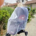 Large Baby Stroller Mosquito Net Baby Stroller Encrypted Full Cover Mosquito Net Children's Car Universal Dust Anti-mosquito. 