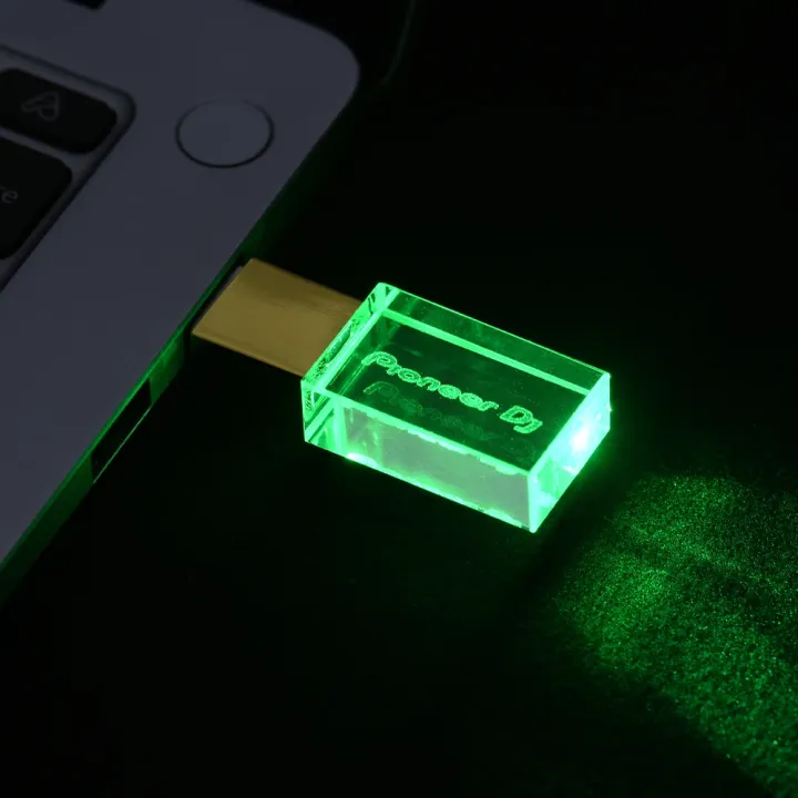 JASTER%20Luminous%20USB%20drive%20Gold%20Lid%20Crystal%20USB%20Flash%20Drive%20128GB%20Pendrive%2064GB%20Colorful%20LED%20Memory%20Stick%2016GB%20with%20Pioneer%20DJ%20-%20Image%204
