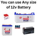 12v Wifi Router inverter Powerbank UPS | 1 - 3 Amp | Auto change over wapda to 12v Battery | All Wifi routers power bank Solutions | Provide 24 hours Backup With any Battery | 12v wifi Modem inverter ups | Work With All Types of Internet Routers. 