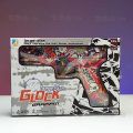 Large Size Glock toy Graffiti Gun - Toy for Kids. 