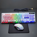 RGB Gaming Keyboard and Mouse and Headphones Combo with FREE Mousepad in Low price ~ Mechanical Feeling Gaming Key Board with 7 light RGB Gaming Mouse ~ Wired Keyboards for Mobile Gaming, Pubg, Laptop, PC, Minecraft, Xbox - 112 Keys - By FunBug. 