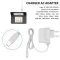 Charger With EU Plug For  3DS XL/2DS/DSi 1.2m Charging Cable For New 3DS XL/New 3DS/New 2DS XL/New 2DS/2DS XL/DSi XL. 
