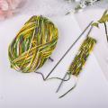 5PCS 20CM Stainless Steel Knitting Needles Set 2-5MM Double Pointed Straight Knitting Needles For Sweaters Knitting Project. 