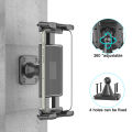 Tablet Wall Mount, 360° Rotation Tablet Holder Stand, Sturdy Base, Kitchen Wall Mount Compatible with iPad/iPhone/All 4.7-15 In.