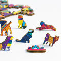 3D Animal Puzzle DIY Owl Wooden Jigsaw Puzzles Bird Kids Animal Shape Puzzles For Adults Kids Birthday  Home Decor. 