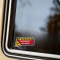 Dungeons & Dragons Inspired Warning Mimic Decal - High-Quality Vinyl Sticker, 3.23" x 6.69", Perfect for Laptops, Water Bottles,. 