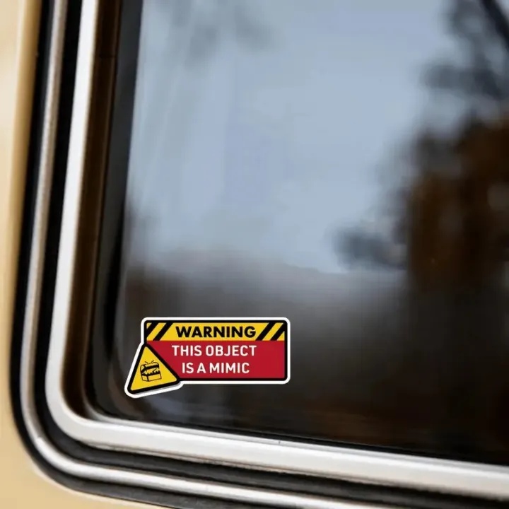 Dungeons%20&%20Dragons%20Inspired%20Warning%20Mimic%20Decal%20-%20High-Quality%20Vinyl%20Sticker,%203.23"%20x%206.69",%20Perfect%20for%20Laptops,%20Water%20Bottles,%20-%20Image%203