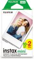 Fujifilm INSTAX Mini Instant Film 2 Pack = 20 Sheets (White) for Fujifilm Mini 11, 12, EVO, Liplay, 8, 9, Cameras,. 