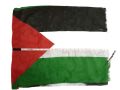 Palestine flag with independence day. local simple suit.size is 2/3 .  2 ft 3 inch length and 1 ft 10 inch width. small flag.. 