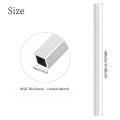 304 stainless steel square tube pipe Hollow square steel rod Small diameter rectangular tube 10x10/12x12/15x15/18x18/20x20mm. 
