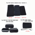1PC For 3DS New 3DS Screen Protective Pouch Carrying Storage Soft Bag For PSV PSP GO For NS Switch Lite Switch 2 Game console.