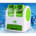 Mini AC USB Battery Operated Air Conditioner Mini Water Air Cooler Cooling Fan
Easy to carry. Can add scent bead or ice into the box, and give out cool wind with fragrance Suitable for home, office and outdoor use Powered. 