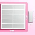 50/100/200Pcs Scratch Card Stickers Toy Scratch Tool Labels Surprise Self-adhesive Note Paper Rectangular DIY Gift Decorations. 