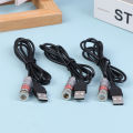 12mm 5mw Adjustable Focus Red Diode Industrial Laser Module Positioning Copper Head with Usb Line 650nm Dot Cross. 