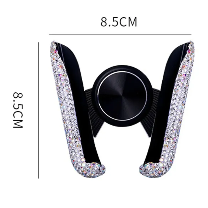 Crystal%20Car%20Phone%20Holder%20Car%20Air%20Vent%20Mount%20Clip%20Mobile%20Phone%20Holder%20Woman%20Diamond%20Auto%20Phone%20Bracket%20Interior%20Accessories%20Amagi%20-%20Image%204