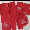 Pack Of 3 Baby Rompers - Newborn Baby Inner Full Sleeves Suit - Newborn Baby Body Suits - Size newborn Multicolor. 