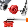 MUQZI 5 in 1 Bike Bottom Bracket Tool For 12/16-Notch 39/41/44/46/49mm Compatible with Shimano SRAM Truvativ FSA Chris King. 