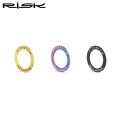 Risk 2pcs Bike Titanium alloy Pedal Washer,OD 20mm Spacer Gasket for MTB Road Bicycle Crank Protection Pad Ring,Repair Gasket. 
