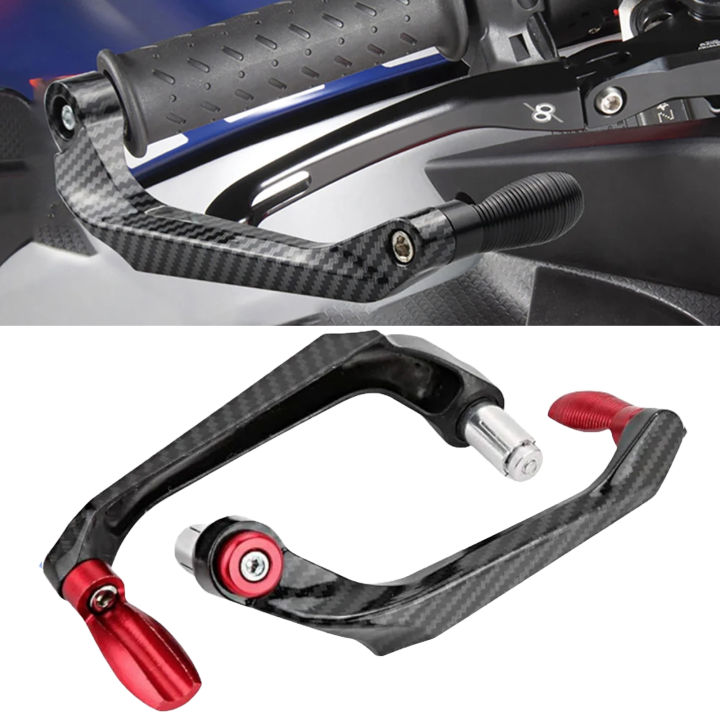 Universal Motorcycle CNC Aluminum Alloy Handlebar Brake Clutch Lever Hand Guard Protector Modification Accessories Handguard