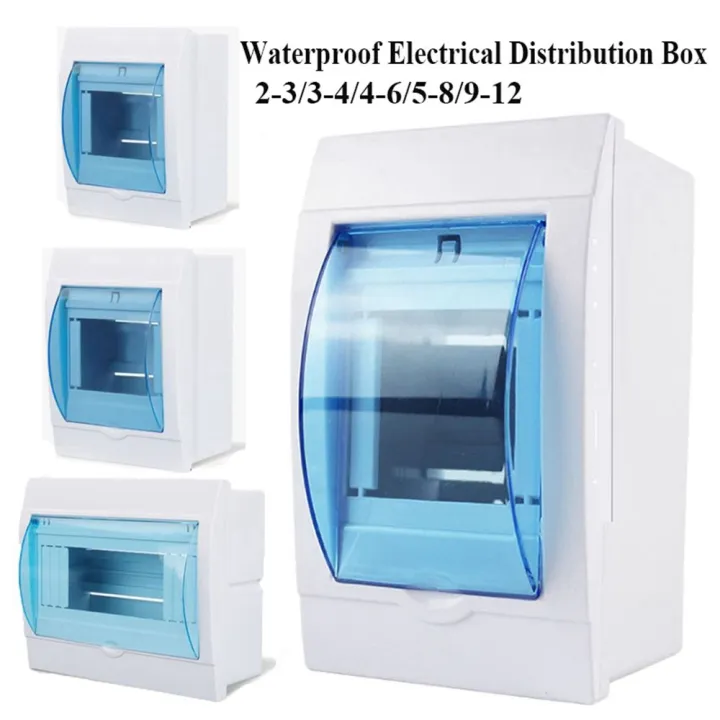 2-3/3-4/4-6/5-8/9-12 Ways Circuit Breaker Distribution Protection Box ...