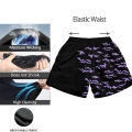 2PCS Anime Compression Sportswear Suit Men's Fitness Set Quick Dry Gothic Compression Shirt+Harajuk 2 in 1 Gym Shorts Summer. 