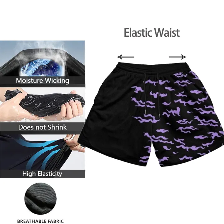 2PCS%20Anime%20Compression%20Sportswear%20Suit%20Men's%20Fitness%20Set%20Quick%20Dry%20Gothic%20Compression%20Shirt+Harajuk%202%20in%201%20Gym%20Shorts%20Summer%20-%20Image%207