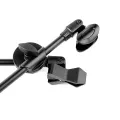 Iremax microphone stand with mic stand, 105-175 m high-low adjustable boom arm.. 