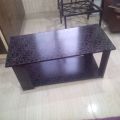 Wooden Center Table for Living Room – Stylish & Durable Coffee Table – Modern Design Home Furniture. 
